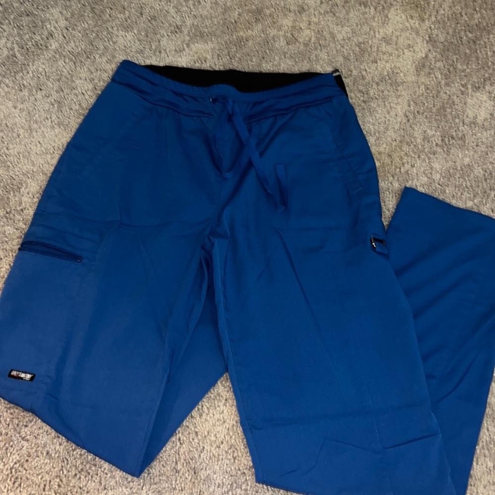 Royal Blue Greys Anatomy Scrub Bottoms